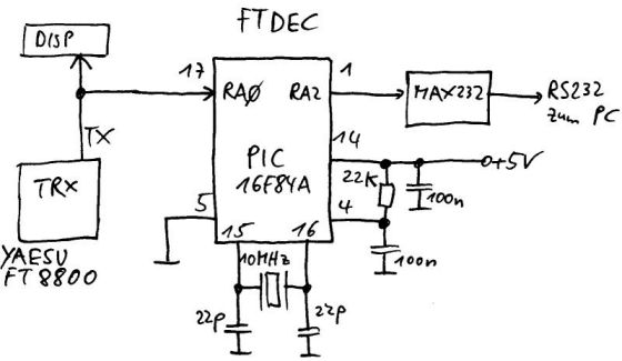 FTDEC Schaltplan